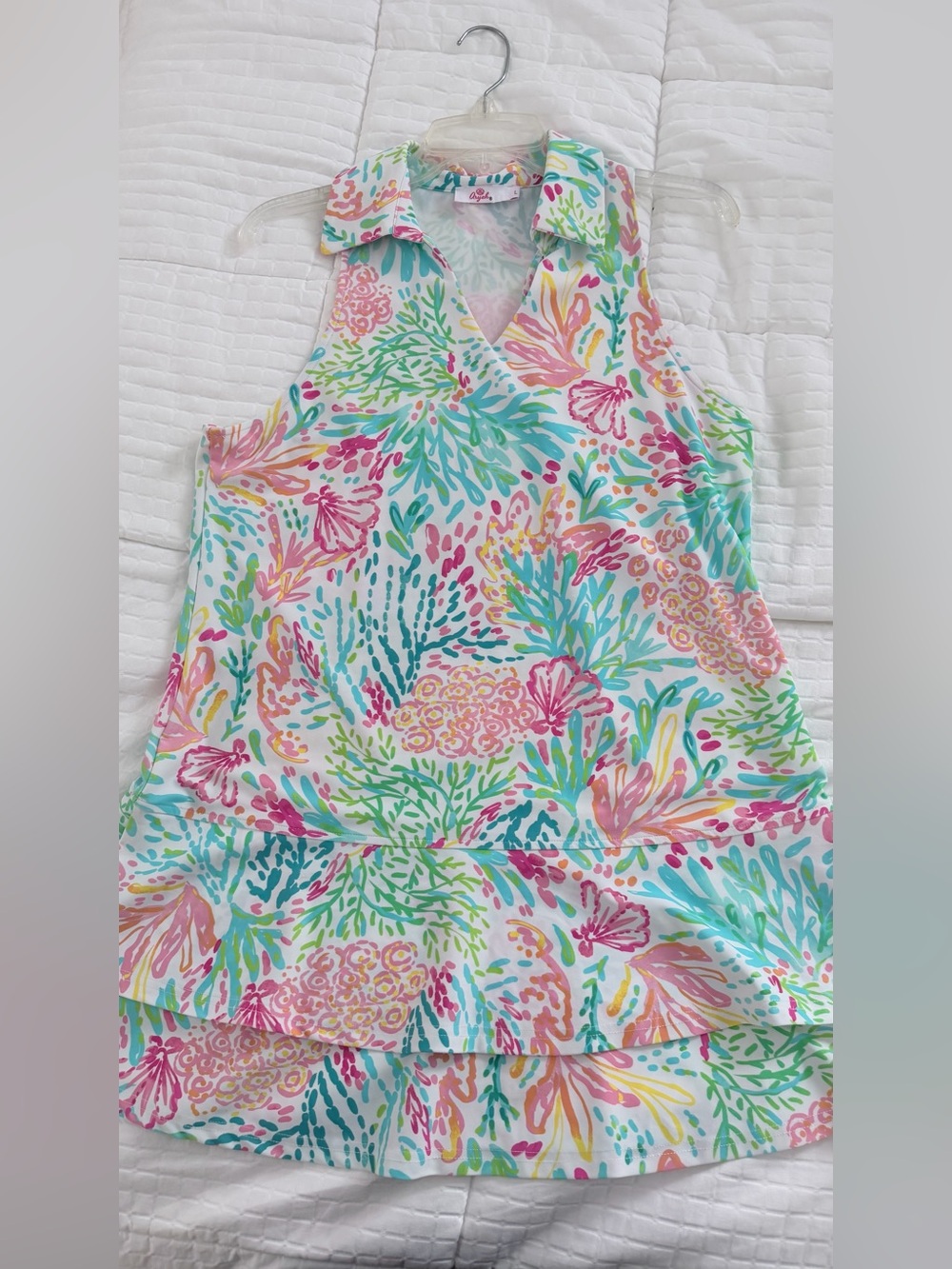 Aryeh Girls Colorful Floral V-Neck One-Piece in Turquoise, Pink, Yellow & Green